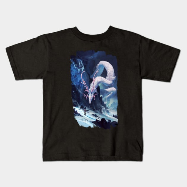 Spirit of the Mountain Kids T-Shirt by Tck